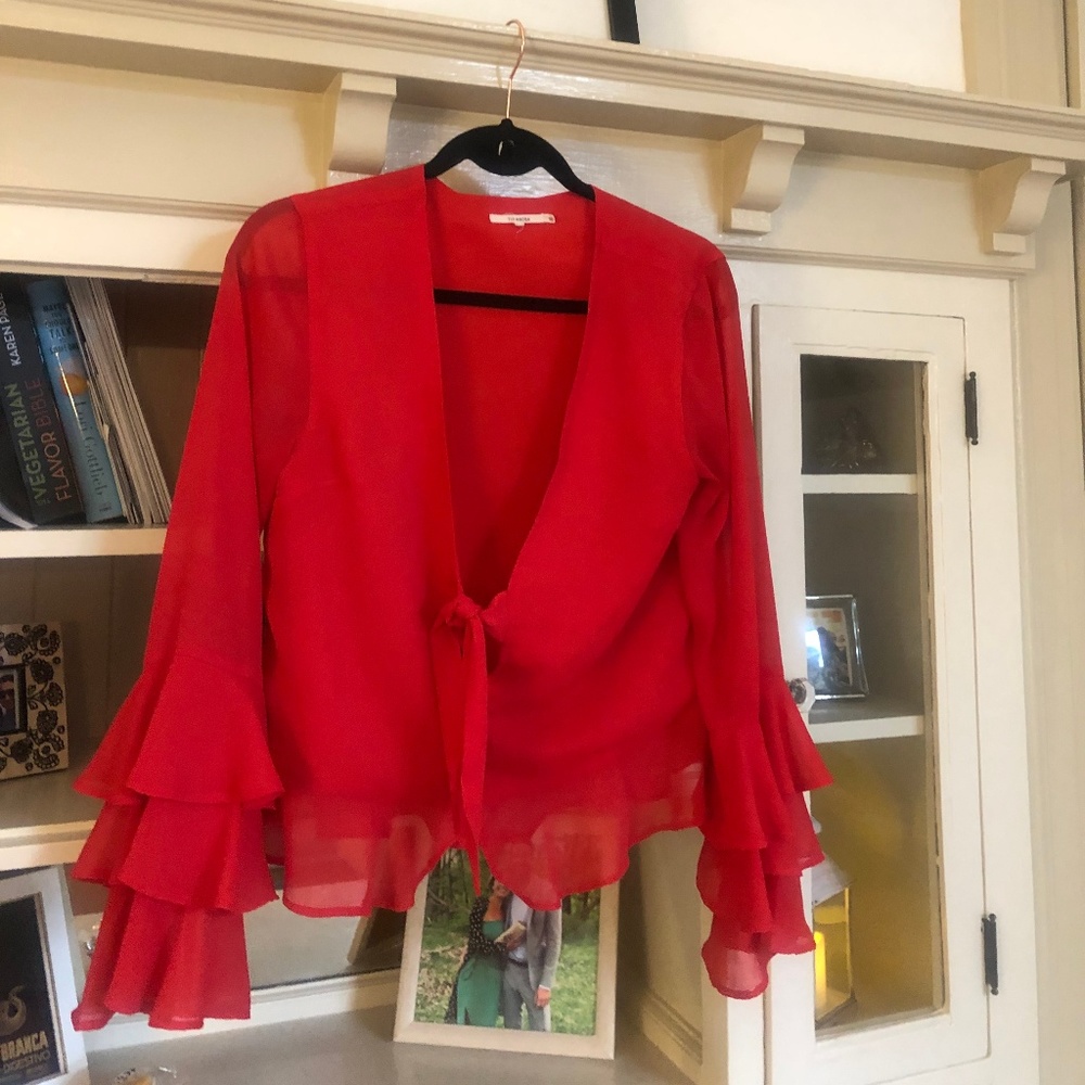 Tularosa Winnie Blouse (Red)